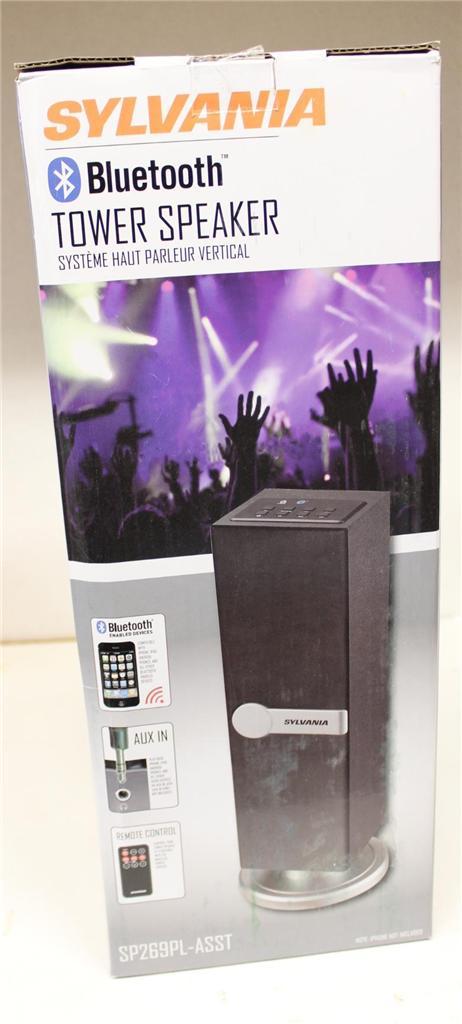 Sylvania Bluetooth V3.0 Tower Speaker 